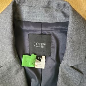 J. Crew 120's Suit Size 2